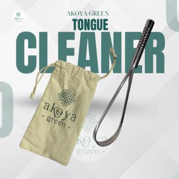 Akoya green premium Tongue Scraper