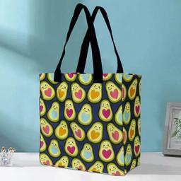 Cotton Canvas Digital Printed Shopping Tote Bags