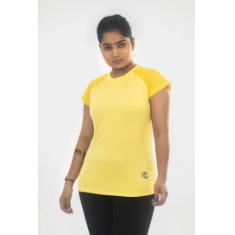GS- Mesh Sleeves Tee | Activewear Fashion Women's Tee | Stylish & Breathable