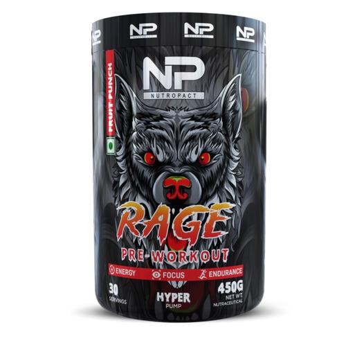 NutroPact RagE Pre-Workout Fruit Punch