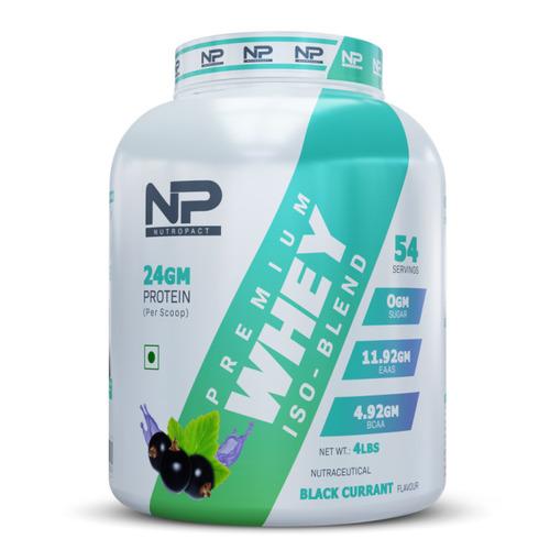 NutroPact Premium Whey Isoblend Protein Black Currant 4 Lbs