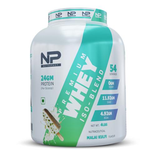 NutroPact Premium Whey Isoblend Malai Kulfi 4 Lbs