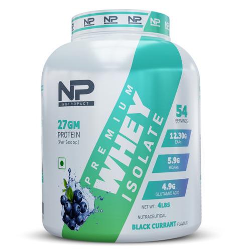 NutroPact Premium Whey Isolate Protein Black Currant 4 Lbs