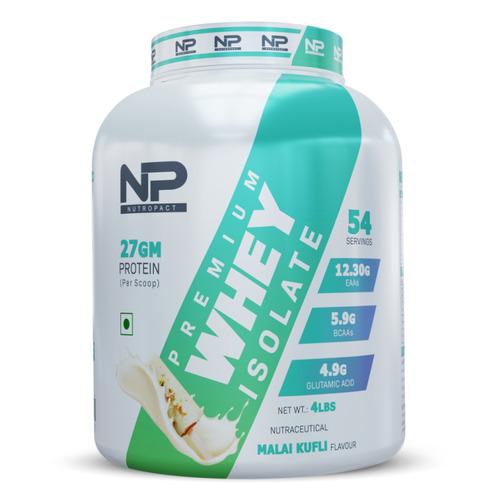 NutroPact Premium Whey Isolate Malai Kulfi 4 Lbs