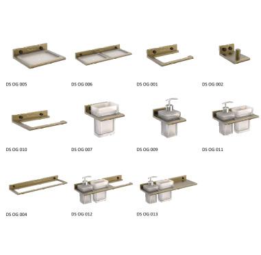 Dense - Olive Green Bathroom Accessories