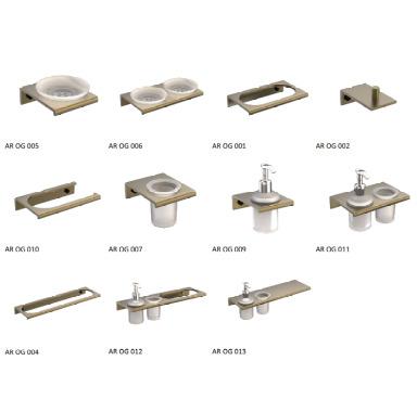 Aura - Olive Green Bathroom Accessories