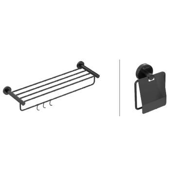 Towel Rack - 304 Stainless Steel - PVD Black