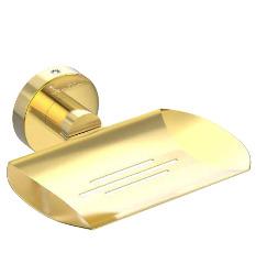 Soap Dish, 304 Stainless Steel - PVD Gold