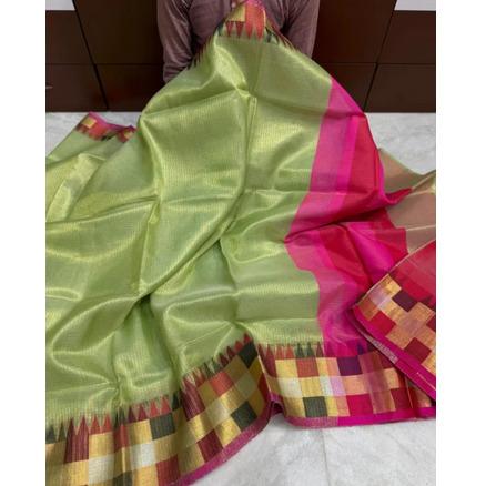 Banarasi premium trending tissue daibal silk sarees