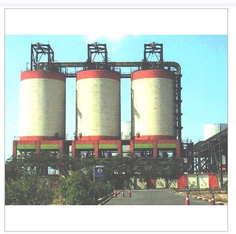 Ash Silos Power Plant
