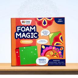 Foam Magic : Mandala | 3D Sticker, Mess Free Art Activity Kit