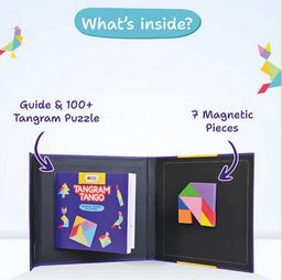 Tangram Tango - Tangram Puzzle | Magnetic Tangram Puzzle with 100+ designs