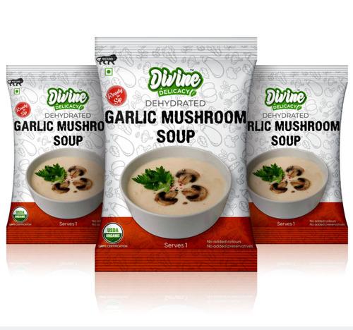 Garlic Mushroom Soup