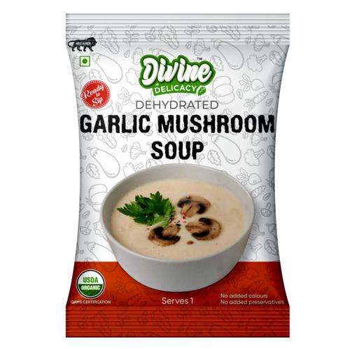 Garlic Mushroom Soup