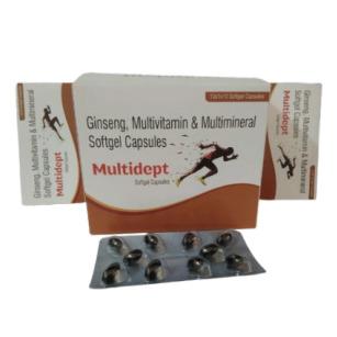 Multidept Softgel Capsule