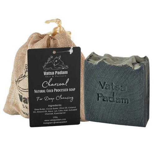 Charcoal Cold Processed Soap for Deep Cleansing
