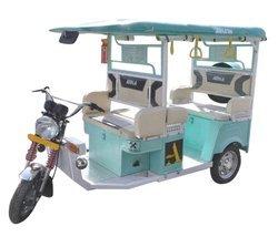 Green Electric Rickshaw