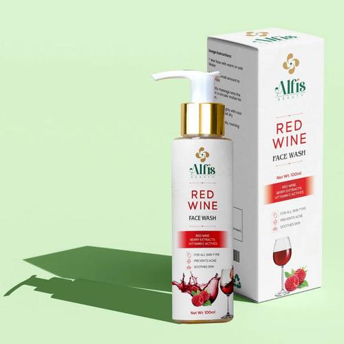 Red wine Facewash