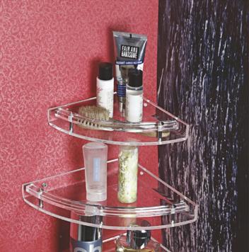 Acrylic Shelf & Corner