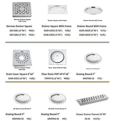 Drain Cover Stainless Steel