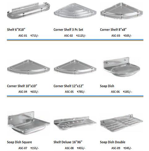 Acrylic Shelf & Corner