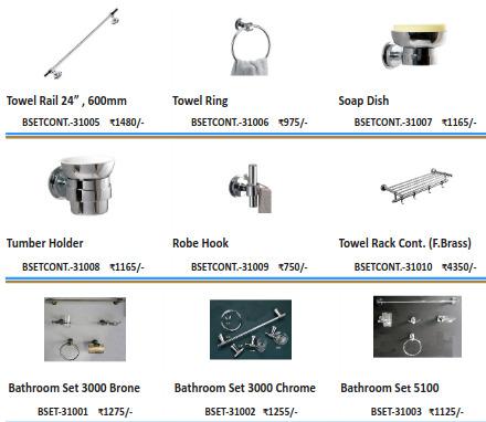 SGS Miscellaneous Items & Bathroom Set