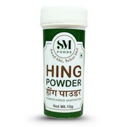 SM Hing Powder - Premium Asafoetida | Strong & Aromatic | Gluten-Free (10g Packs)