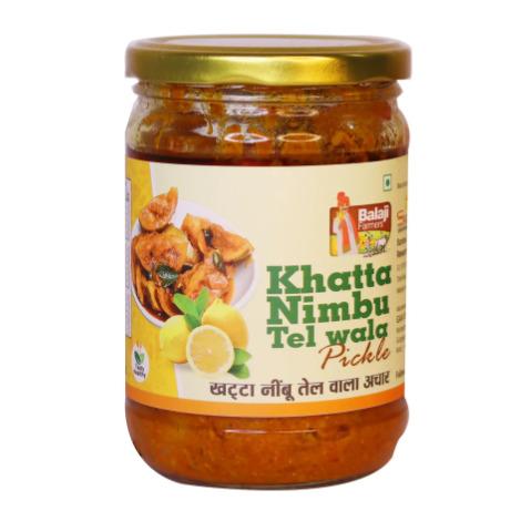 Khatta Nimbu Tel Wala Pickle