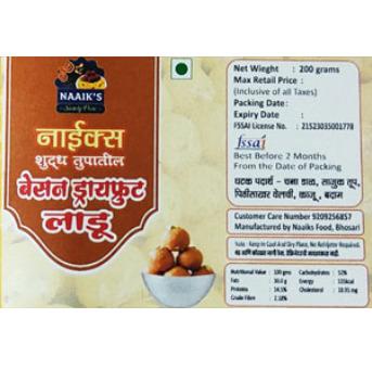 Dry Fruit Besan Laddu