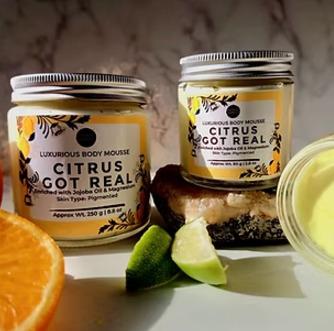 Citrus Got Real Body Mousse for Sensitive Pigmented skin