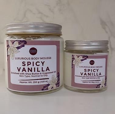 Spicy Vanilla Body Mousse