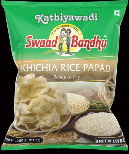 Green Chilli Rice Papad