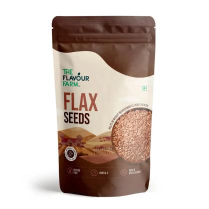 Premium Flax Seeds - 100% Natural, Rich in Fiber & Omega-3 | The Flavour Farm