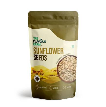 Premium Sunflower Seeds -100% Natural, Rich in Vitamin E & Protein | The Flavour Farm