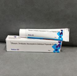 Ofloxacin Ornidazole Itraconazole And Clobetasol Propionate Cream