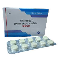 Mefanamic Acid And Dicyclomine Hydrochloride Tablets