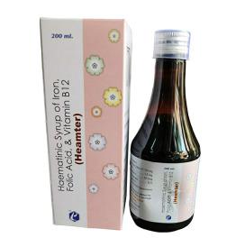 Haematinic Syrup Of Iron Folic Acid And Vitamin B12 200 ml
