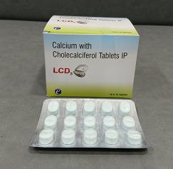 Calcium With Cholecalciferol Tablets IP