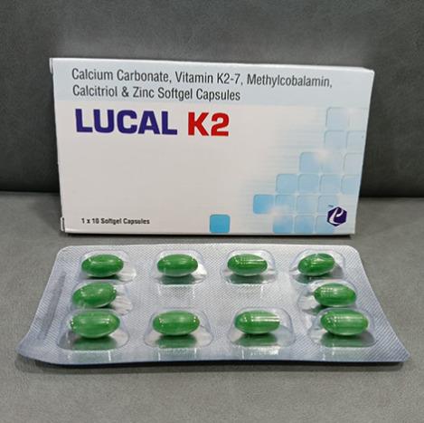 Calcium Carbonate Vitamin K2-7 Methylcobalamin Calcitriol And Zinc Soft Gel Capsules