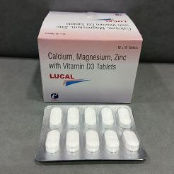 Calcium Magnesium Zinc With Vitamin D3 Tablets