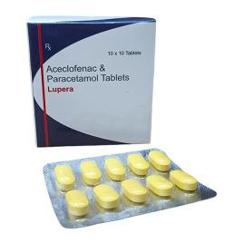 Aceflofenac And Paracetamol Tablets
