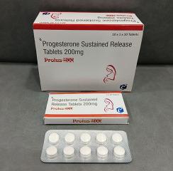 Progesterone Sustained Release Tablets 200mg