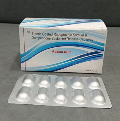 Enteric Coated Rabeprazole Sodium And Domperidone Sustained Release Capsules