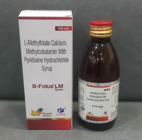 L-Methylfolate Calcium Methylcobalamin With Pyridoxine Hydrochloride Syrup 150 ml