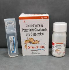 Cefpodoxime And potassium Clavulanate Oral Suspension 4g-30ml