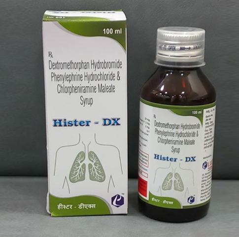 Dextromethorphan Hydrobromide Phenylephrine Hydrochloride And Chlorpheniramine Maleate Syrup 100 ml