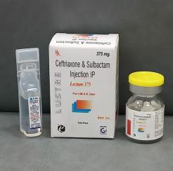 Ceftriaxone And Sulbactam Injection IP 375 mg