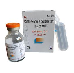 Ceftriaxone And Sulbactam Injection IP 1.5 mg