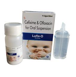 Cefixime And Ofloxacin For Oral Suspension 11.8gm-30ml