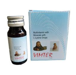 Multivitamin With Minerals With L-Lysine Drops